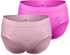 Silvy Set Of 2 Net Panties For Women - Multi Color, X-Large