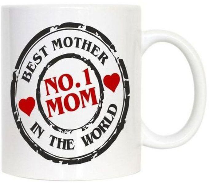 no.1 mom best mom in the world mug