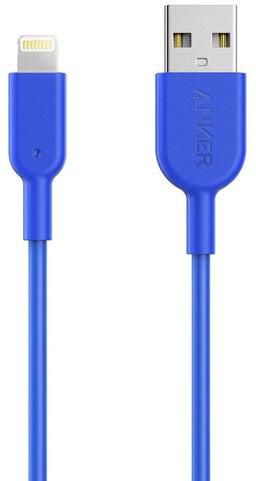 PowerlineII with lightning connector 3ft UN Blue