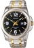 Watch for Men by Casio , Analog , Stainless Steel , Silver/Gold , MTP-1314SG-1AV