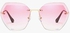 نظارة شمسية بدون إطار فريمليس وعدسات متعددة الألوان . للنساء