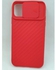 Slim Soft Silicon Push Pull Camera Protection Case For IPhone 12/12 Pro - Red