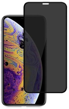 5D Tempered Glass Screen Guard For Apple iPhone XS MAX Black