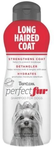 Tropiclean Perfect Fur Long Haired Coat Shampoo for Dogs