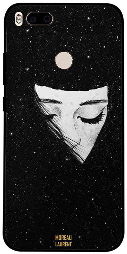 Protective Case Cover For Xiaomi Redmi 5X A1 Sad Girl In Stars
