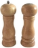 Wooden Salt and Pepper Grinder Mill Traditional Spice Storage 5 inch( 2 Pieces Set)