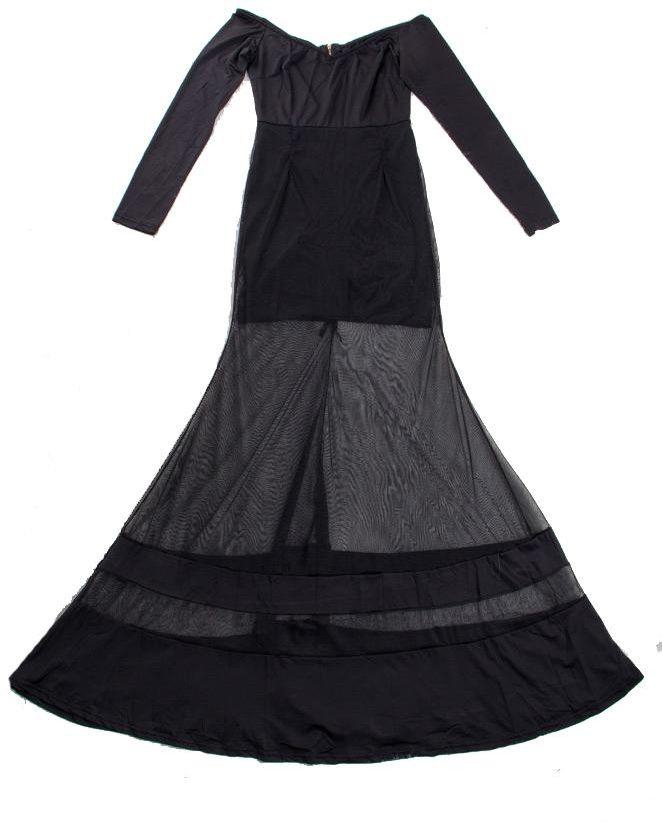 Long Dress For Women, Black, R70229P