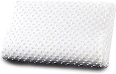 Memory Foam Pillow Massage Particles Pillow Latex Neck Pillow Fiber Slow Rebound Soft Pillow Memory Foam White