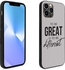 Protective Case Cover For Apple iPhone 13 Pro Max To Be Great Grey