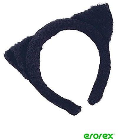 Bristol Novelty Cat Ears Black fur (DS044)
