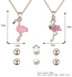 5- Piece Pendant Necklace And Pearl Studs Set