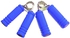 Resistance Hand Grip For Strength Training With Single Color Foam Handles - Blue