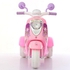 Megastar - Ride On Frozen Style 6V Sparkly Scooty - Pink- Babystore.ae