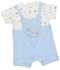 Baby Blue Newborn Baby Boy Bodysuit Set