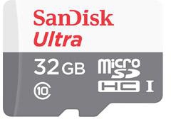 SANDISK 32GB ULTRA MICRO SD 48MB/S