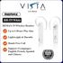 Remax T9 Wireless Headset Bluetooth Earphone Handsfree (White)