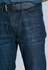 Rinse Straight Fit Dark Wash Belted Jeans