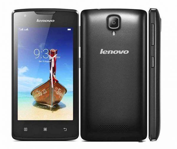 Lenovo A1000m Dual Sim - 4GB, 512MB Ram, 3G, Black