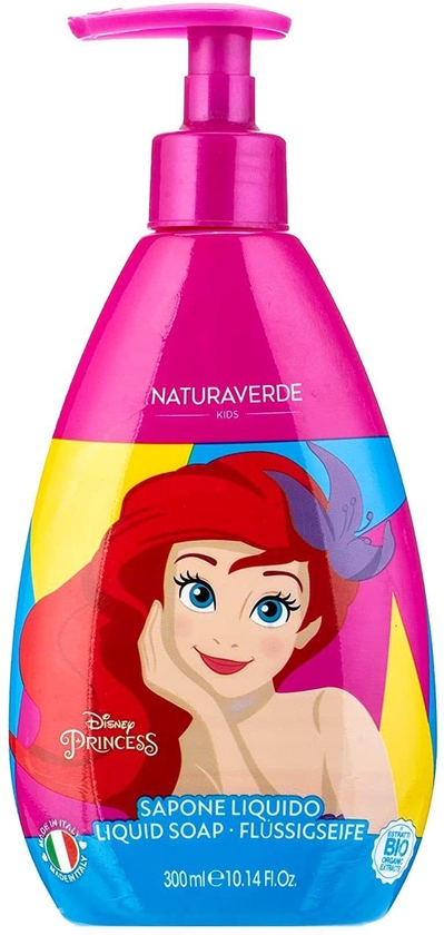 Naturaverde Disney Princess Ariel Liquid Soap Multicolour 300ml
