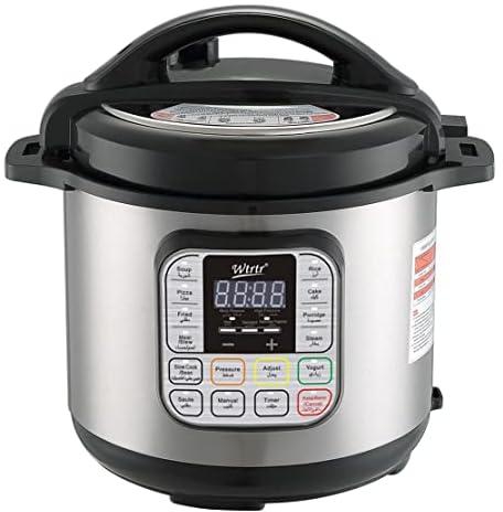 Wtrtr 13 Liters Smart Pot Instant Programmable Electric Pressure Cooker,16 Smart Programs,Rice Cooker,pressure cooker, sauté pot, slow cooker, rice cooker,2000 Watts 1 Years Warranty (13L-1301)