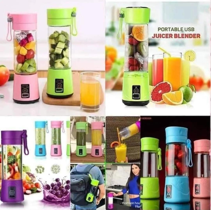 Quality  USB Portable and rechargeable battery juice blender 380ml