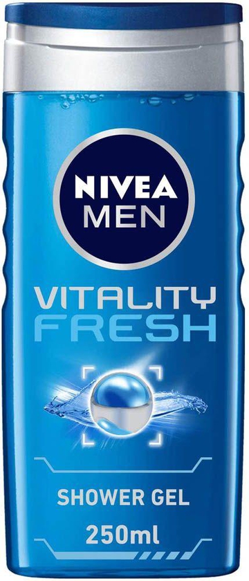 Nivea - Men Shower Gel Vitality Fresh 250Ml- Babystore.ae