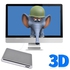 External Blu-Ray DVD Drive 3D Player USB 3.0 Blu