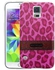 SS-Style back cover for Samsung Galaxy S5 i9600 - Pink Tiger Skin