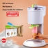 Household Electric Ice Cream Maker Mini DIY Cooler Soft Ice Cream Machine
