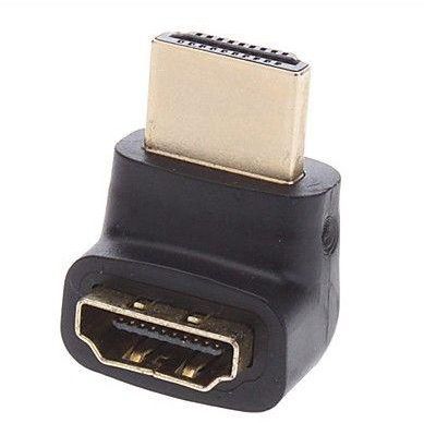 90 Degree Angle HDMI Cable Extend Adapter Converter, HDMI female to HDMI male, HD 1080P