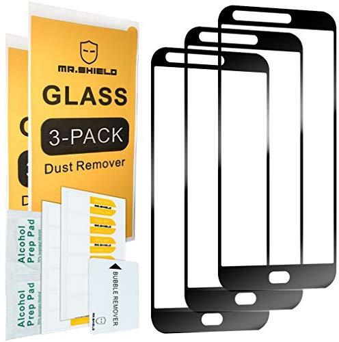 [3-Pack]-Mr.Shield for LG Stylo 3 Plus [Japan Tempered Glass] [9H Hardness] [Full Cover] Screen Protector with Lifetime Replacement