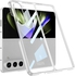 سامسونج جالاكسي زد فولد 5 ‫(Samsung Galaxy Z Fold 5) جراب جى كى كى من الزجاج المقوى - شفاف