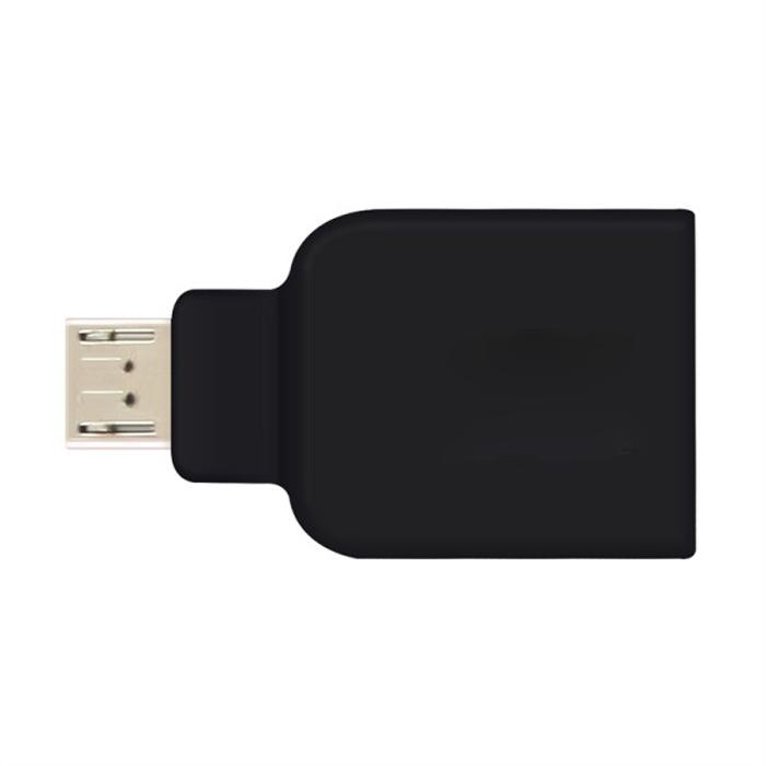 Smart OTG USB Host Adapter with Full Speed Data Transfer for Sony Xperia Z3 Plus Dual, Sony E6533 Black