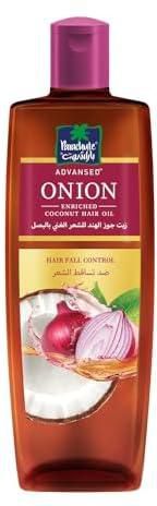Parachute Advansed Onion Hair Oil for Hair Growth and Hair Fall Control | Enriched With Natural Coconut Oil & Vitamin E |Contains 0% Parabens Silicones and Sulphate - 300ml