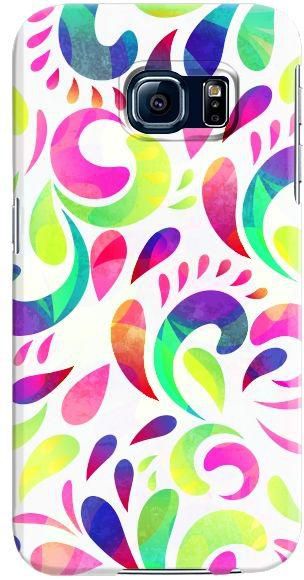 Stylizedd  Samsung Galaxy S6 Premium Slim Snap case cover Gloss Finish - Floral Blast  S6-S-20