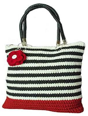 Bag For Girls,Black & Red - Tote Bags