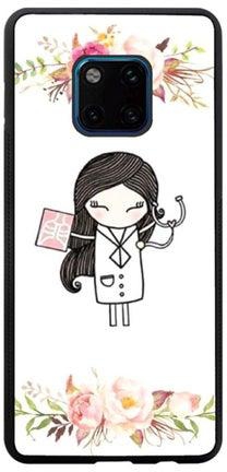 Protective Case Cover For Huawei Mate 20 Pro White/Black/Pink