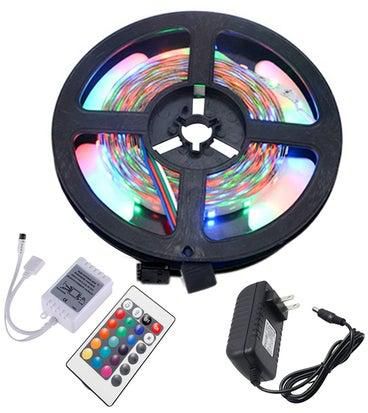 RGB LED Light Strip With Remote Control 2835SMD Multicolour 28 x 20 x 5centimeter