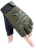 2-Piece Semi-Finger Gym Training Gloves One Size