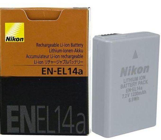 Nikon EN-EL14a camera battery for d3200,d3400 d5100 d5200