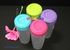 1 Pieces Shaker Cup 400ml With Seal Tight Cover (As Picture)