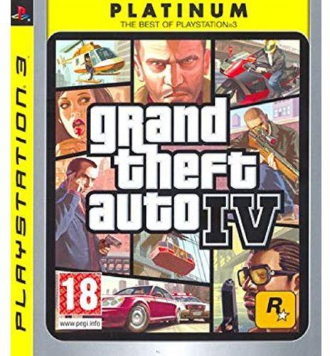 Rockstar PS3 Game Grand Theft Auto 4 Platinum
