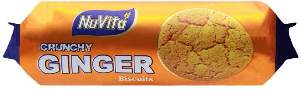 NuVita Crunchy ginger Biscuits 75g