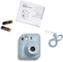 FujiFilm Instax Mini 12 Instant Camera - Pastel Blue, with Instax Mini Film Sheets - 20 Packs