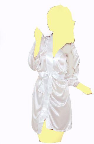 Robes For Women Free Size - White