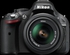 Nikon D5200 - 24.1 MP, SLR Camera, Black, 18 - 55mm Lens NVR Kit