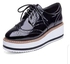 High Quality Black Leather Sneakers
