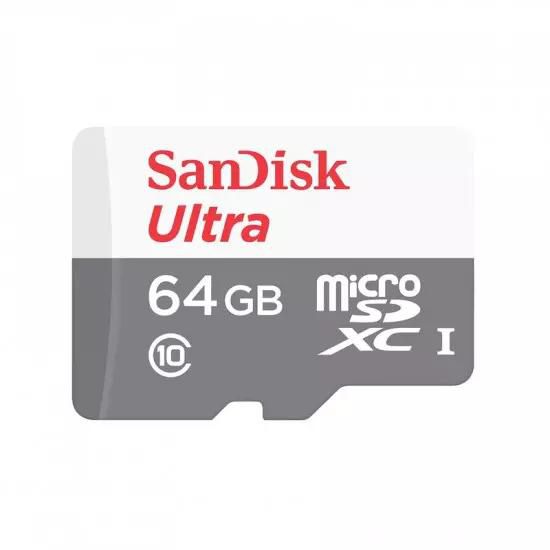 SanDisk Ultra/micro SDXC/64GB/100MBps/UHS-I U1/Class 10/+ Adapter | Gear-up.me