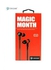 Generic D2 - Magic Month Stereo Earphone With Mic - Red