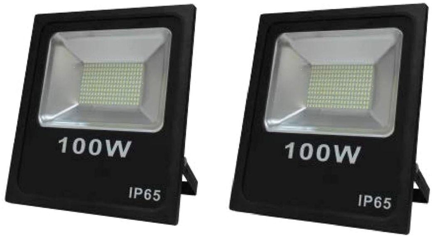 2 SMD LED Flashlights - 100 Watt, Yellow